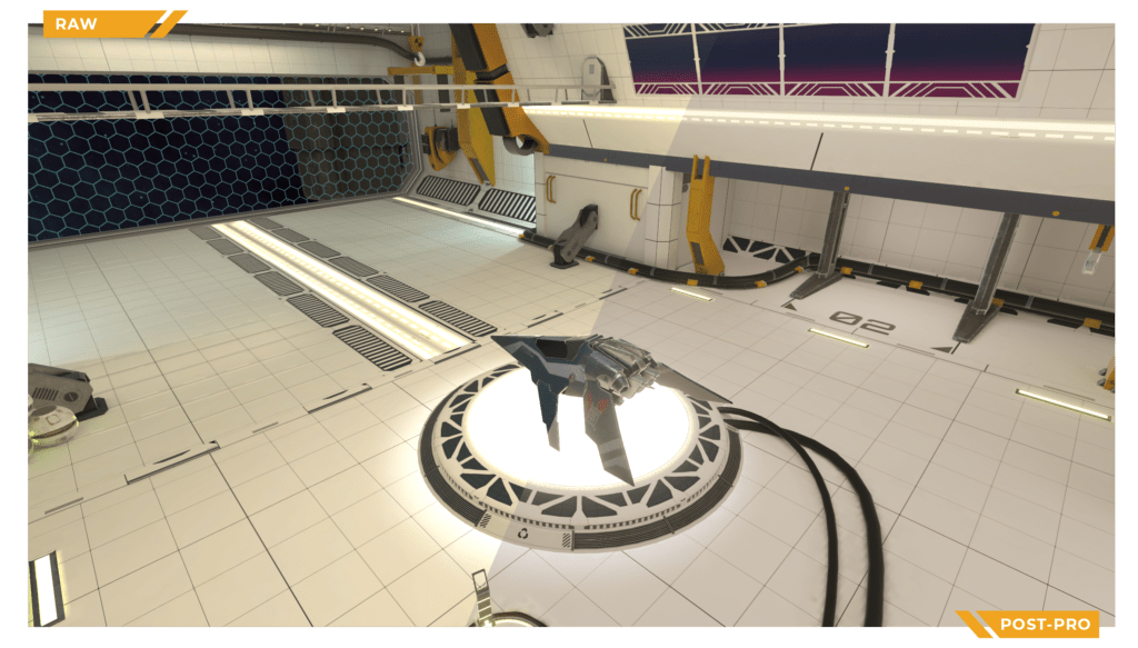 "Intergalactic Drift" VR Development Diary: Hangar 