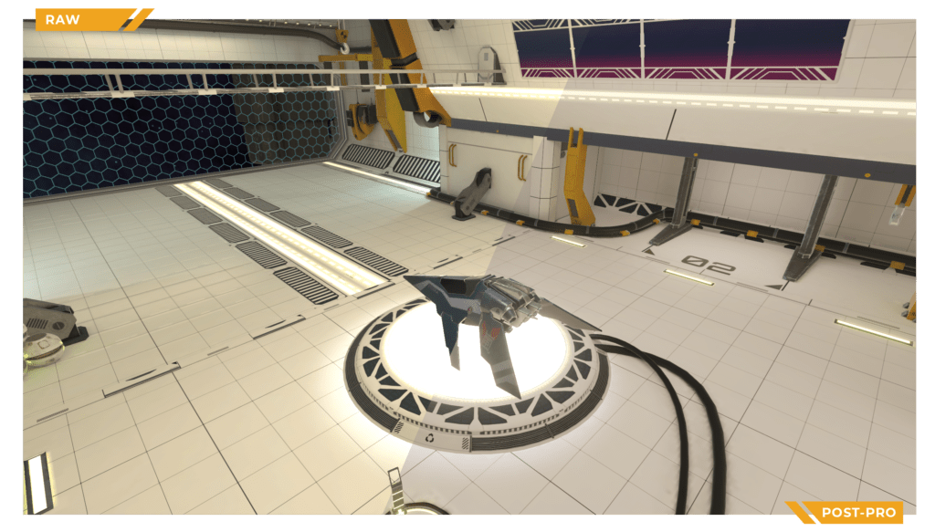 "Intergalactic Drift" VR Development Diary: Hangar