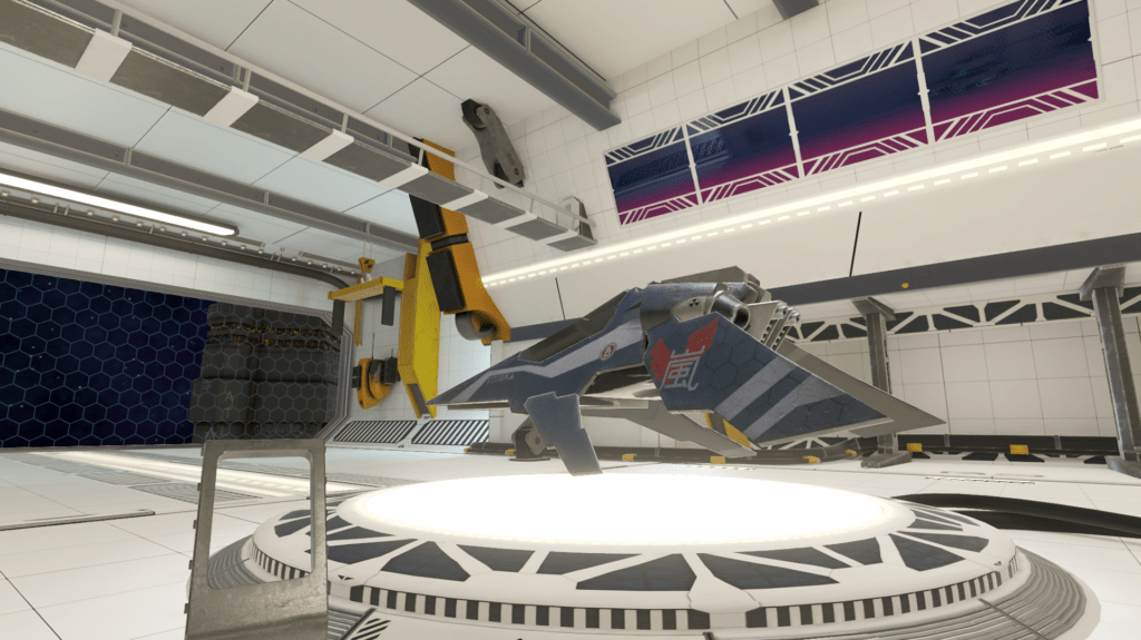 Intergalactic Drift VR Hangar