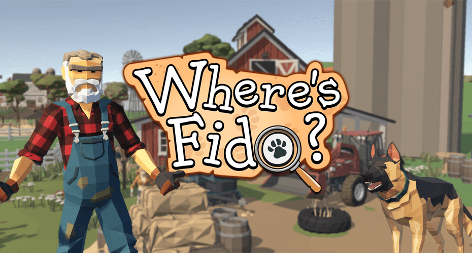 Where's Fido, 3D hidden object game featured banner