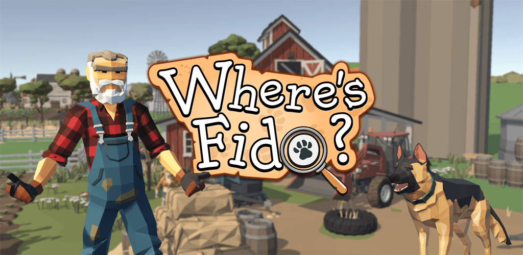 Where's Fido, 3D hidden object game featured banner
